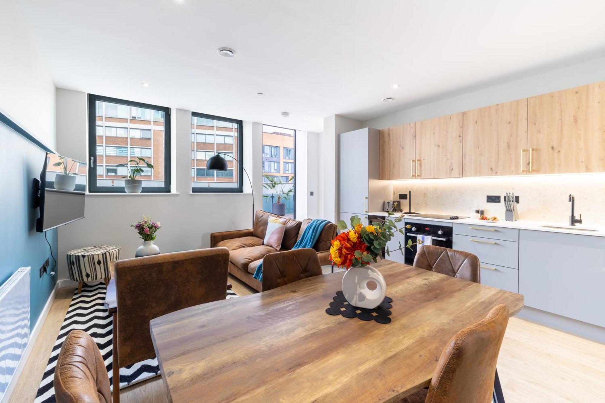 Kula Birmingham - New Street Station Apartment Luaran gambar