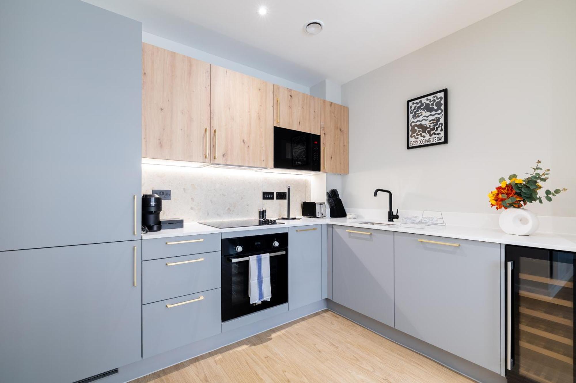 Kula Birmingham - New Street Station Apartment Luaran gambar