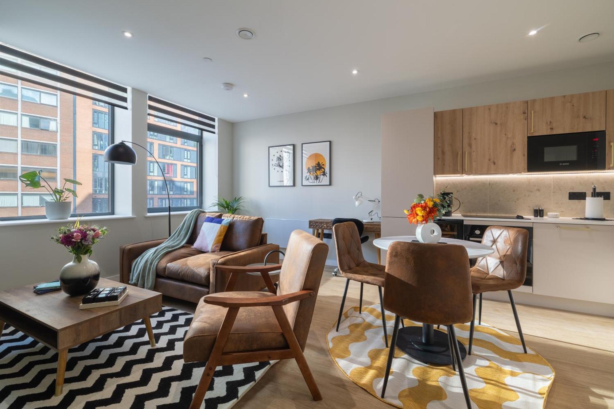 Kula Birmingham - New Street Station Apartment Luaran gambar