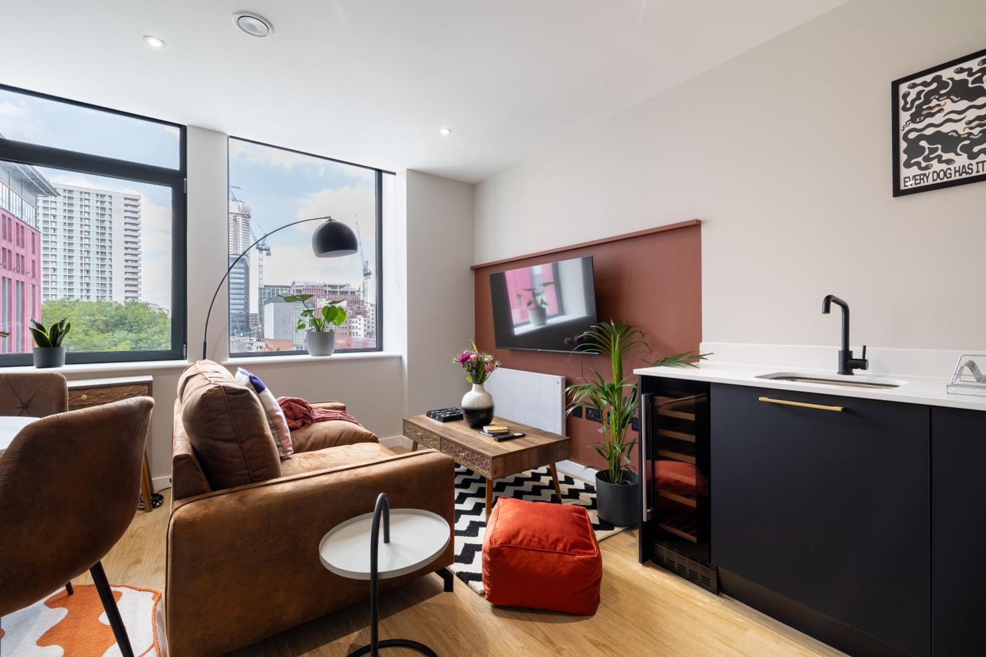Kula Birmingham - New Street Station Apartment Luaran gambar